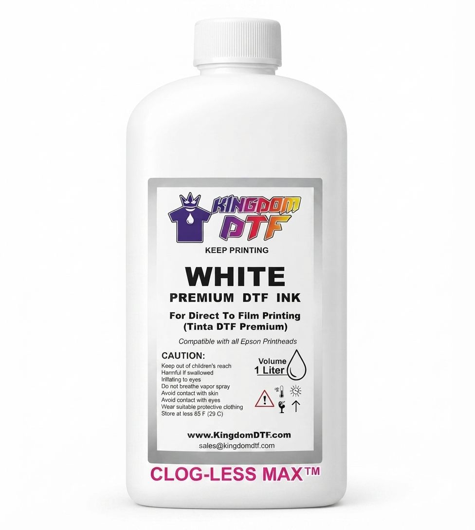 Dtf white ink clog
